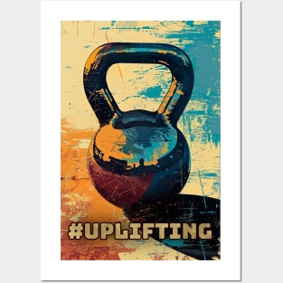 Uplifting Kettlebell Posters and Art